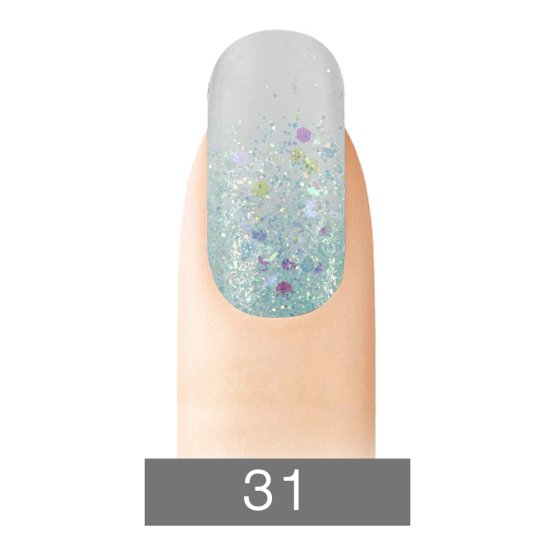 Cre8tion Nail Art Glitter, 031, 0.5oz KK1031 